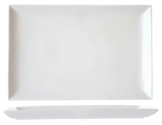 [09-576] Assiette rectangulaire 26 / 36 cm