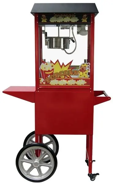 [02-301] Machine à Popcorn sur chariot