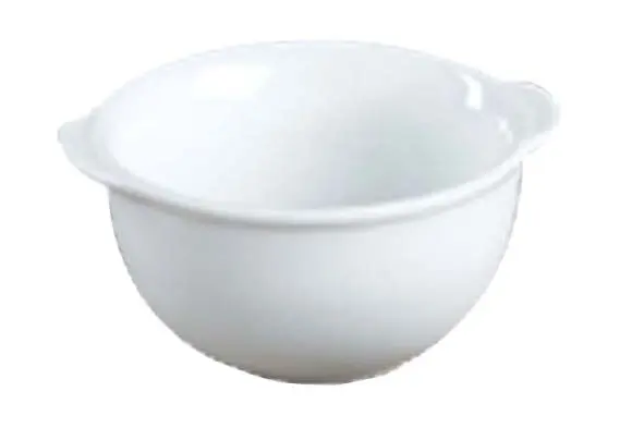 [09-614] Verrine coupelle blanche demi-sphère